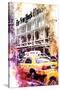 NYC Watercolor Collection - Look-Philippe Hugonnard-Stretched Canvas