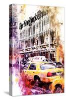NYC Watercolor Collection - Look-Philippe Hugonnard-Stretched Canvas