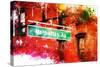 NYC Watercolor Collection - Manhattan Avenue-Philippe Hugonnard-Stretched Canvas