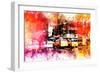 NYC Watercolor Collection - Manhattan Taxis-Philippe Hugonnard-Framed Premium Giclee Print