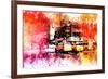 NYC Watercolor Collection - Manhattan Taxis-Philippe Hugonnard-Framed Art Print