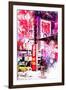 NYC Watercolor Collection - Musical-Philippe Hugonnard-Framed Art Print