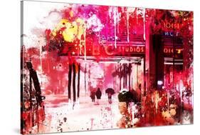 NYC Watercolor Collection - NBC Studios-Philippe Hugonnard-Stretched Canvas