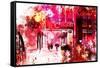 NYC Watercolor Collection - NBC Studios-Philippe Hugonnard-Framed Stretched Canvas