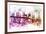 NYC Watercolor Collection - New York Dreams-Philippe Hugonnard-Framed Art Print