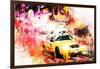 NYC Watercolor Collection - On the Night Road-Philippe Hugonnard-Framed Art Print