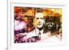 NYC Watercolor Collection - One Man-Philippe Hugonnard-Framed Art Print