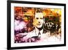 NYC Watercolor Collection - One Man-Philippe Hugonnard-Framed Art Print