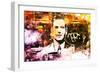 NYC Watercolor Collection - One Man-Philippe Hugonnard-Framed Premium Giclee Print