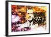 NYC Watercolor Collection - One Man-Philippe Hugonnard-Framed Art Print