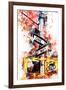 NYC Watercolor Collection - One Way-Philippe Hugonnard-Framed Art Print