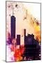 NYC Watercolor Collection - One World Trade center-Philippe Hugonnard-Mounted Art Print