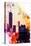 NYC Watercolor Collection - One World Trade center-Philippe Hugonnard-Stretched Canvas