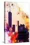 NYC Watercolor Collection - One World Trade center-Philippe Hugonnard-Stretched Canvas