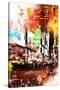 NYC Watercolor Collection - Pedestrian Pathway-Philippe Hugonnard-Stretched Canvas