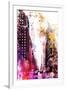 NYC Watercolor Collection - Perspective-Philippe Hugonnard-Framed Art Print