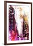 NYC Watercolor Collection - Perspective-Philippe Hugonnard-Framed Art Print