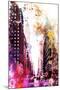 NYC Watercolor Collection - Perspective-Philippe Hugonnard-Mounted Art Print