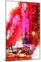 NYC Watercolor Collection - Radio City Music Hall-Philippe Hugonnard-Mounted Art Print