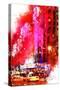 NYC Watercolor Collection - Radio City Music Hall-Philippe Hugonnard-Stretched Canvas