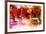 NYC Watercolor Collection - Red Night-Philippe Hugonnard-Framed Art Print