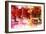 NYC Watercolor Collection - Red Night-Philippe Hugonnard-Framed Art Print