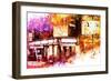 NYC Watercolor Collection - Sensation-Philippe Hugonnard-Framed Art Print