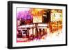 NYC Watercolor Collection - Sensation-Philippe Hugonnard-Framed Art Print