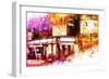 NYC Watercolor Collection - Sensation-Philippe Hugonnard-Framed Art Print