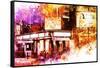 NYC Watercolor Collection - Sensation-Philippe Hugonnard-Framed Stretched Canvas