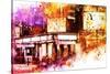 NYC Watercolor Collection - Sensation-Philippe Hugonnard-Stretched Canvas