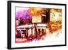 NYC Watercolor Collection - Sensation-Philippe Hugonnard-Framed Art Print