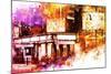 NYC Watercolor Collection - Sensation-Philippe Hugonnard-Mounted Art Print