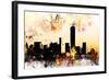 NYC Watercolor Collection - Shadows and Lights-Philippe Hugonnard-Framed Art Print