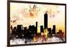 NYC Watercolor Collection - Shadows and Lights-Philippe Hugonnard-Framed Art Print