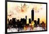 NYC Watercolor Collection - Shadows and Lights-Philippe Hugonnard-Framed Art Print