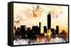 NYC Watercolor Collection - Shadows and Lights-Philippe Hugonnard-Framed Stretched Canvas