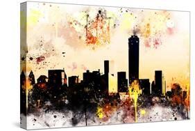 NYC Watercolor Collection - Shadows and Lights-Philippe Hugonnard-Stretched Canvas