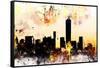 NYC Watercolor Collection - Shadows and Lights-Philippe Hugonnard-Framed Stretched Canvas