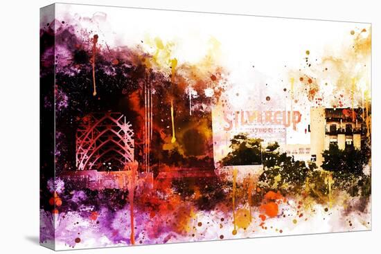 NYC Watercolor Collection - Silvercup Studios-Philippe Hugonnard-Stretched Canvas