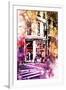 NYC Watercolor Collection - Soho Cafe-Philippe Hugonnard-Framed Art Print