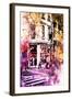 NYC Watercolor Collection - Soho Cafe-Philippe Hugonnard-Framed Art Print