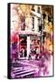 NYC Watercolor Collection - Soho Cafe-Philippe Hugonnard-Framed Stretched Canvas