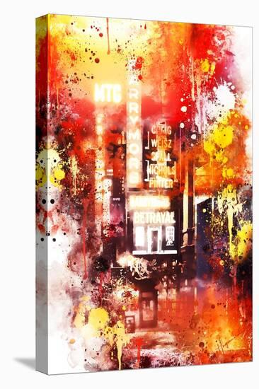 NYC Watercolor Collection - Spotlight-Philippe Hugonnard-Stretched Canvas