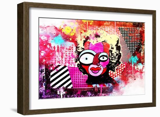 NYC Watercolor Collection - Strange Maryline-Philippe Hugonnard-Framed Art Print