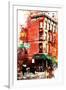 NYC Watercolor Collection - Street angle-Philippe Hugonnard-Framed Art Print