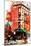 NYC Watercolor Collection - Street angle-Philippe Hugonnard-Mounted Art Print