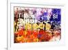 NYC Watercolor Collection - Subway 42 Street-Philippe Hugonnard-Framed Art Print