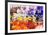 NYC Watercolor Collection - Subway 42 Street-Philippe Hugonnard-Framed Art Print