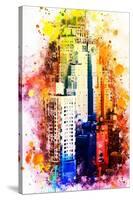 NYC Watercolor Collection - The New Yorker-Philippe Hugonnard-Stretched Canvas